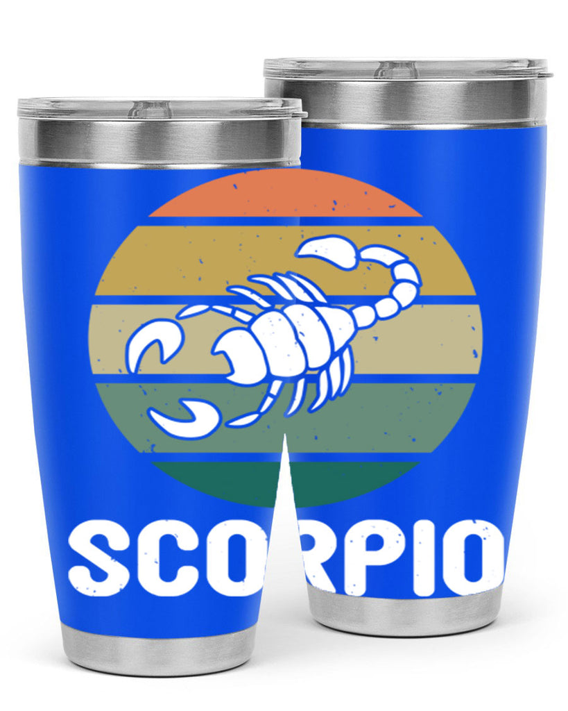 scorpio 451#- zodiac- Tumbler