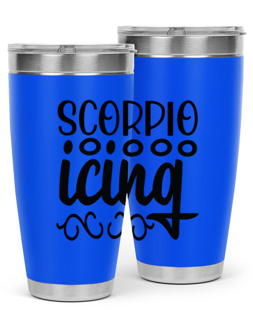 scorpio icing 441#- zodiac- Tumbler