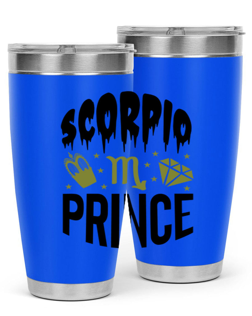 scorpio prince 445#- zodiac- Tumbler