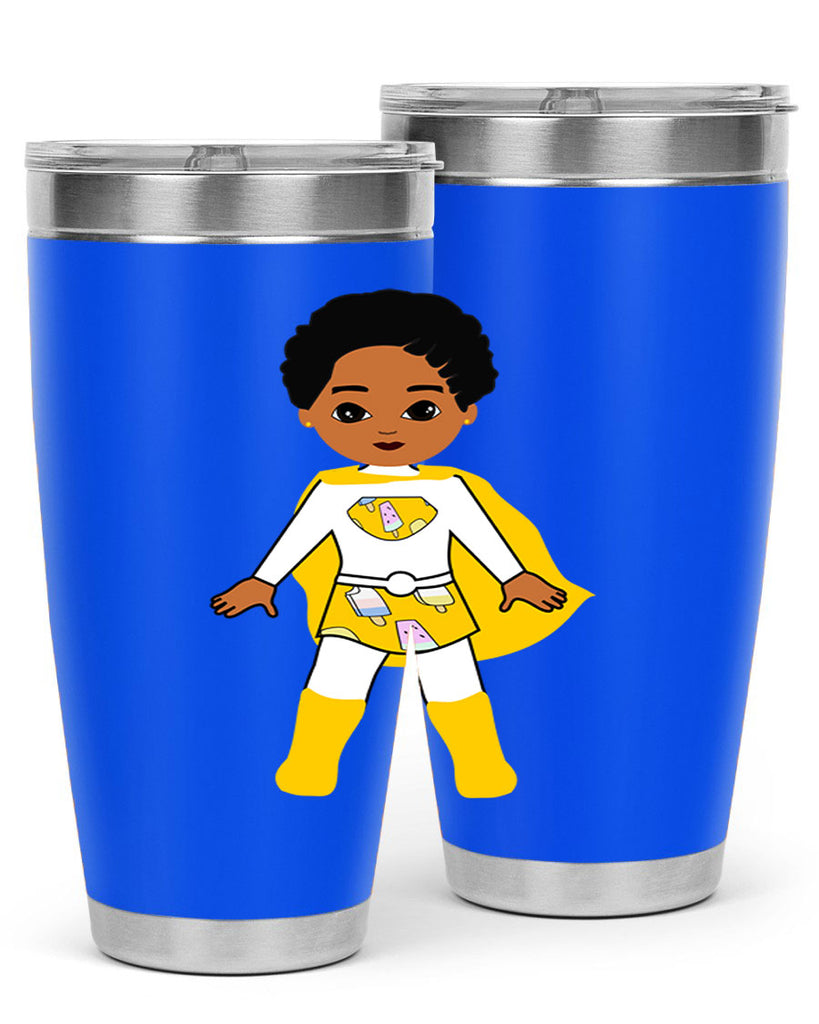 super kid 10#- black men - boys- tumbler