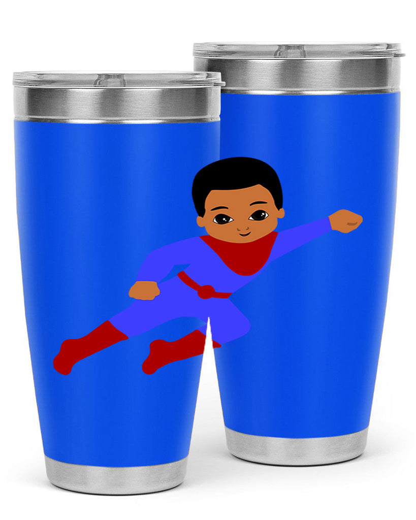 super kid 14#- black men - boys- tumbler