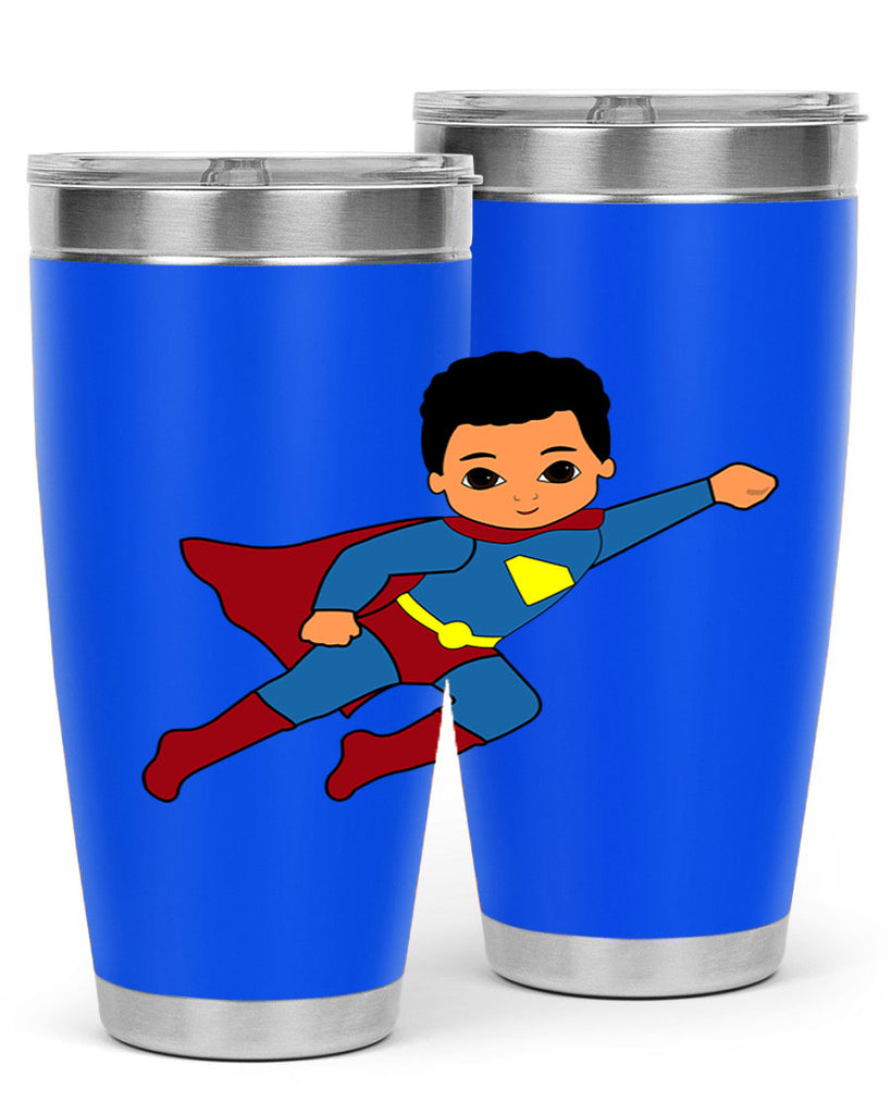 super kid 15#- black men - boys- tumbler
