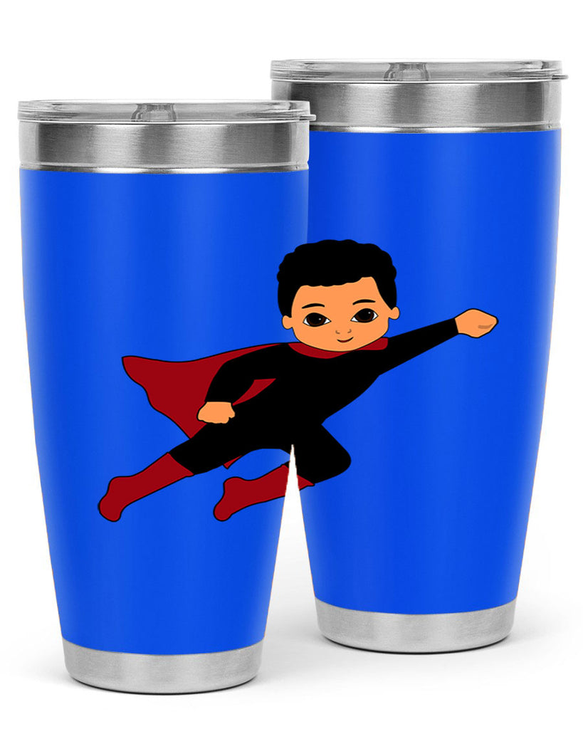 super kid 9#- black men - boys- tumbler