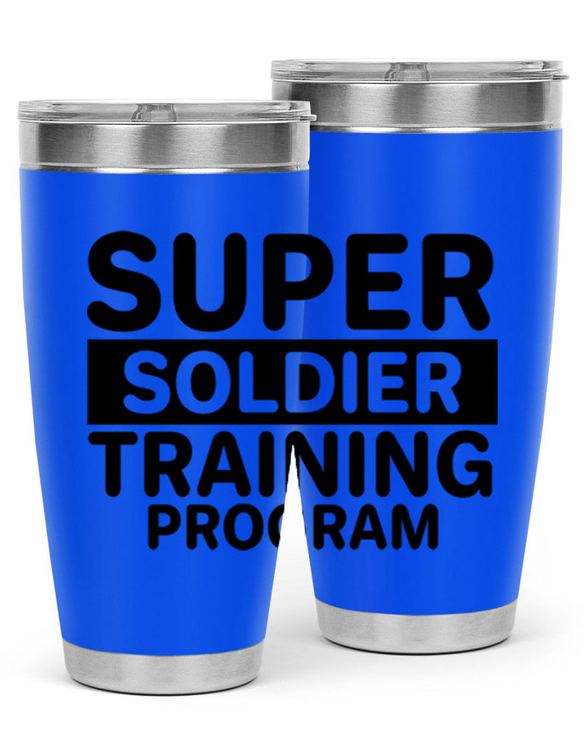 super soldier training program 397#- winter- Tumbler
