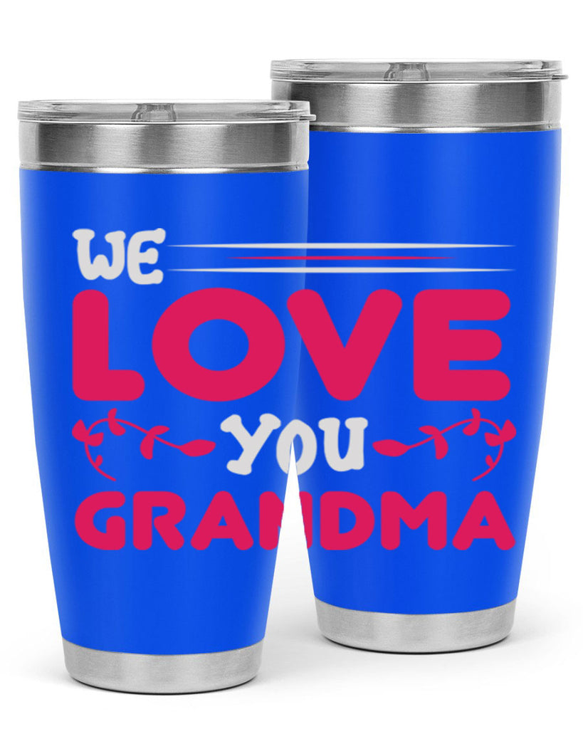 we love you grandma 27#- mom- Tumbler