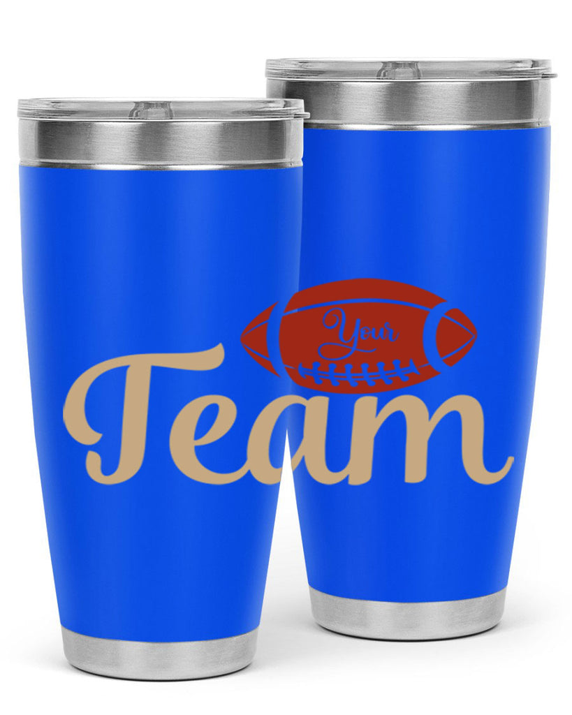 your team 2271#- softball- Tumbler