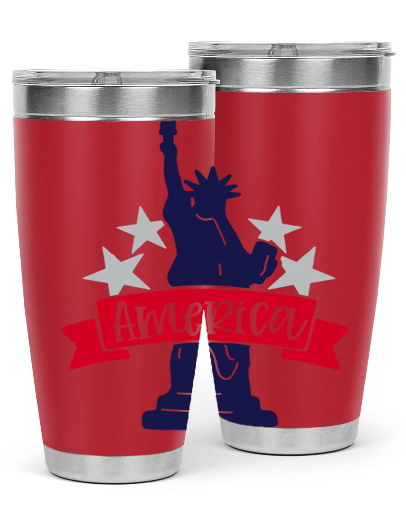 America Style 145#- Fourt Of July- Tumbler