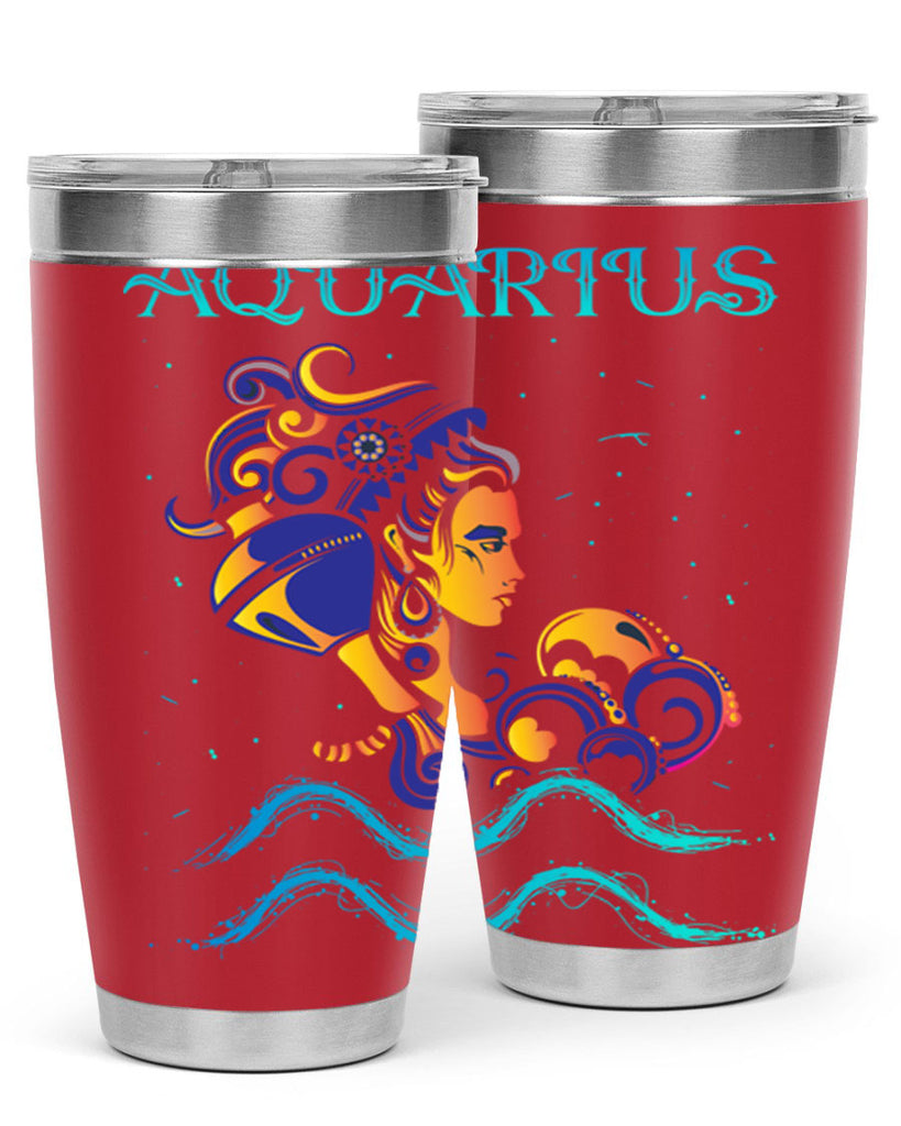 AquariusZodiac 76#- zodiac- Tumbler