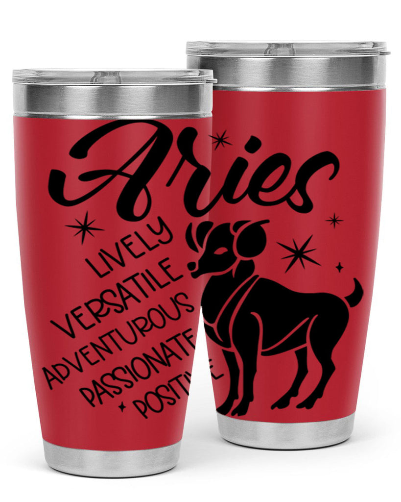 Aries 100#- zodiac- Tumbler