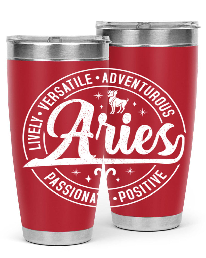 Aries 103#- zodiac- Tumbler