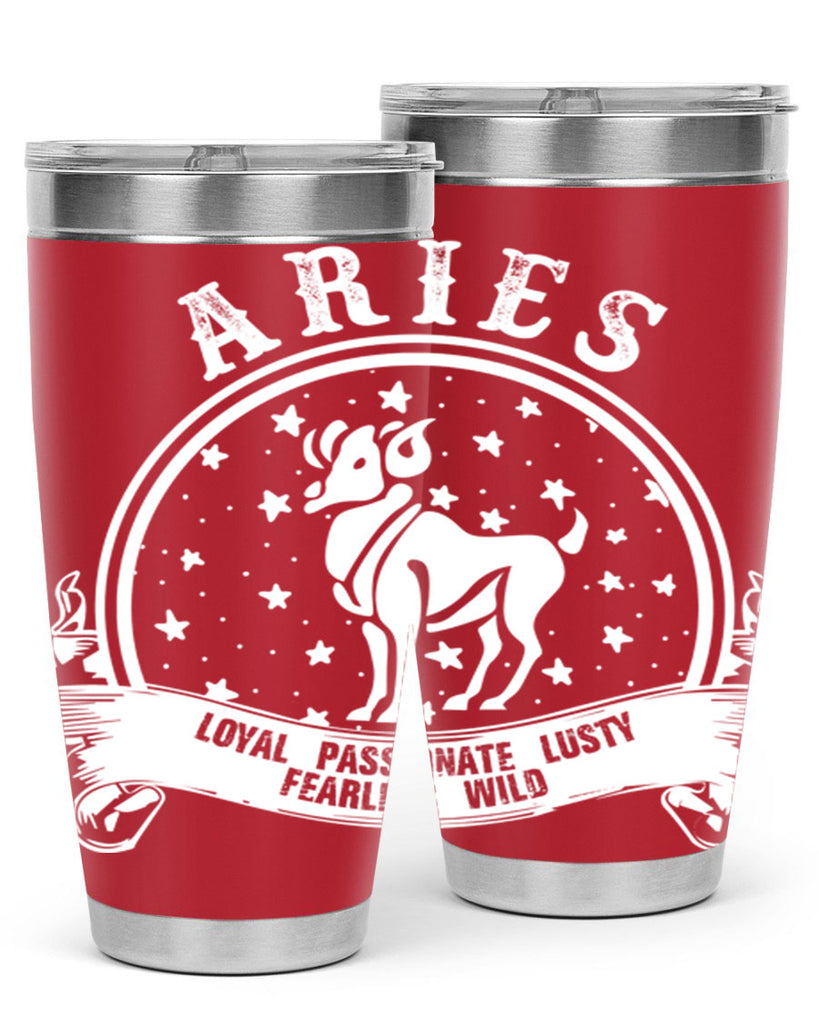 Aries 2#- zodiac- Tumbler
