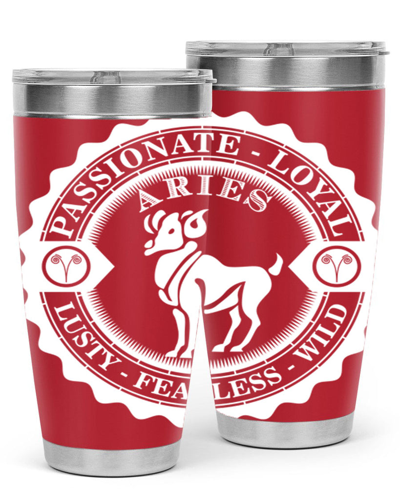 Aries 4#- zodiac- Tumbler