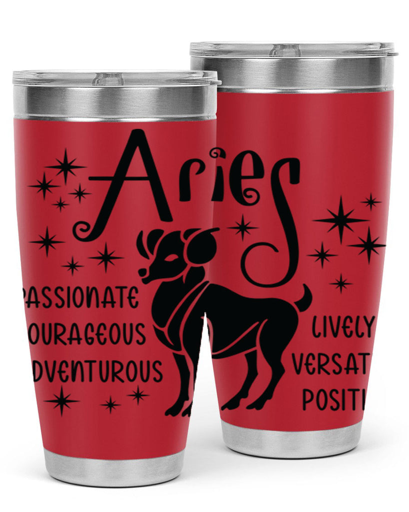 Aries 93#- zodiac- Tumbler