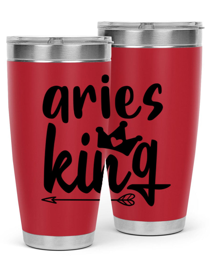 Aries king 108#- zodiac- Tumbler