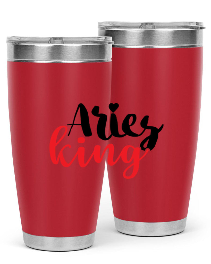Aries king 96#- zodiac- Tumbler
