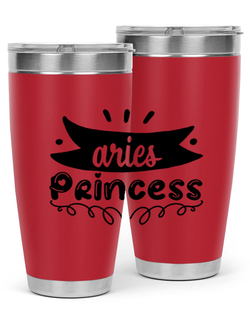 Aries princess 116#- zodiac- Tumbler