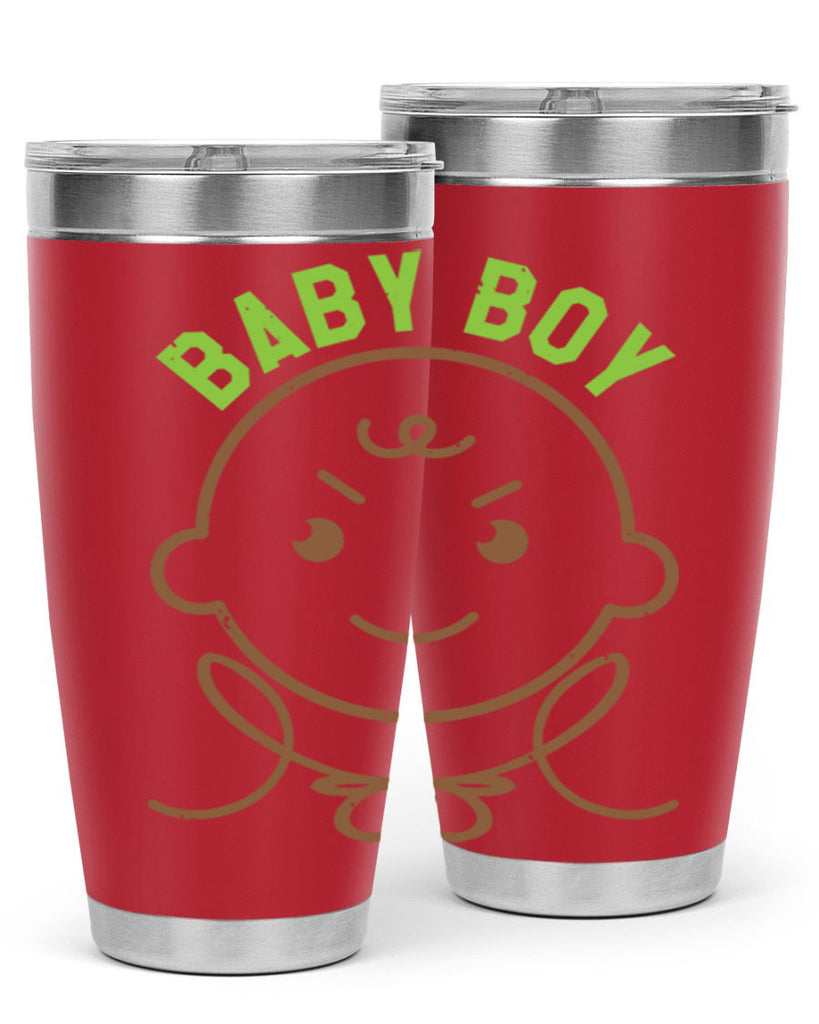Baby Boy Style 4#- baby shower- tumbler