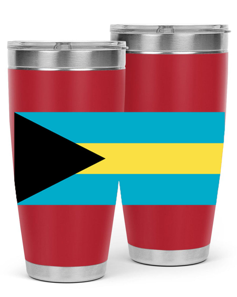 Bahamas 186#- world flags- Tumbler