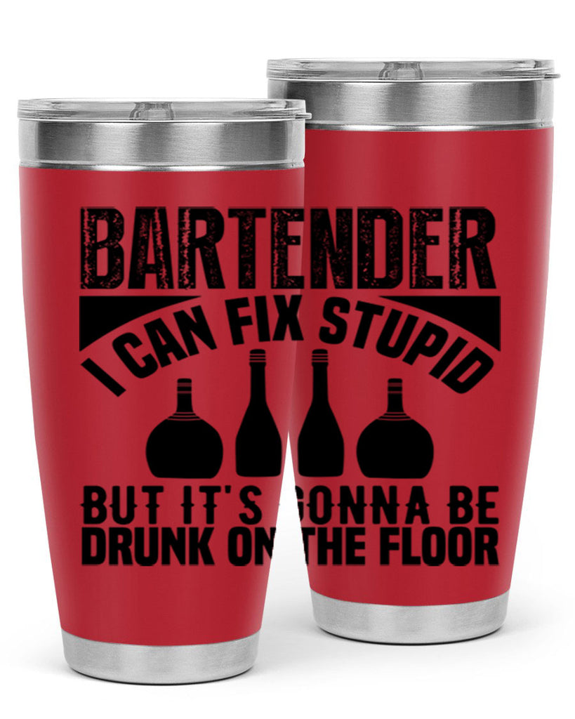 Bartender I can fix Style 9#- bartender- tumbler