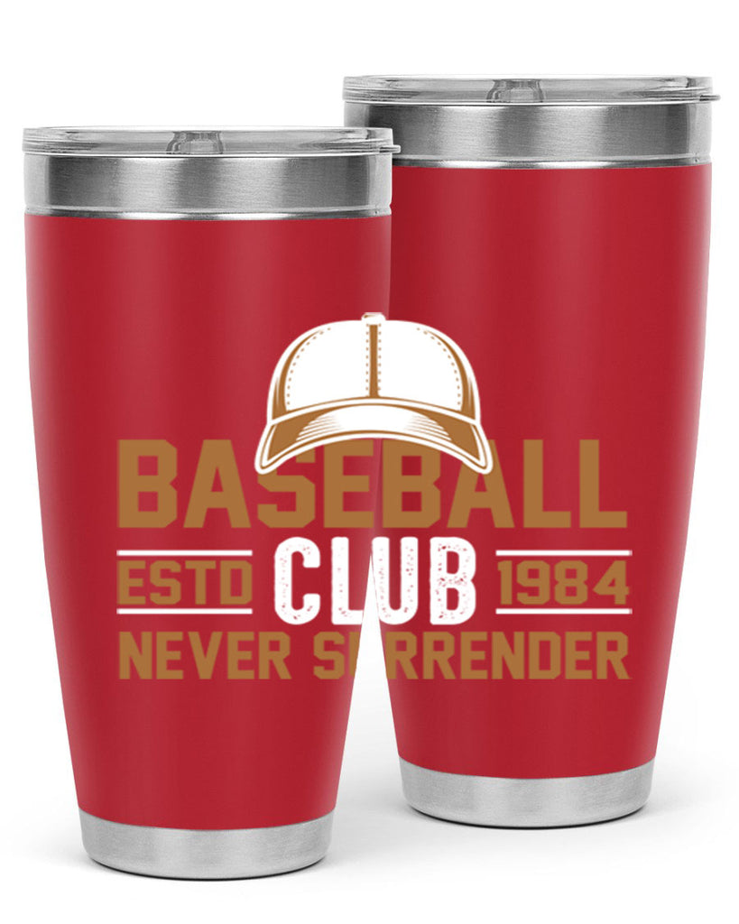 Base 1447#- baseball- Tumbler