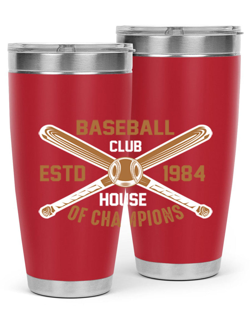 Baseball 1443#- baseball- Tumbler