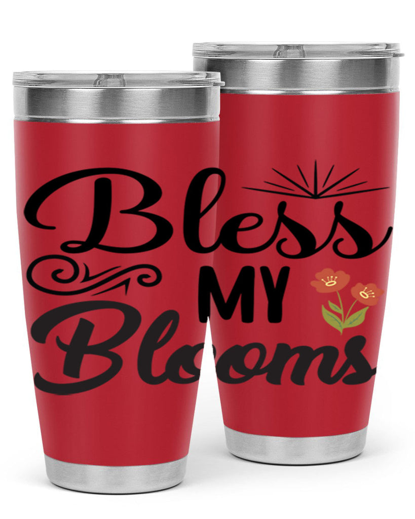 Bless My Blooms  66#- spring- Tumbler
