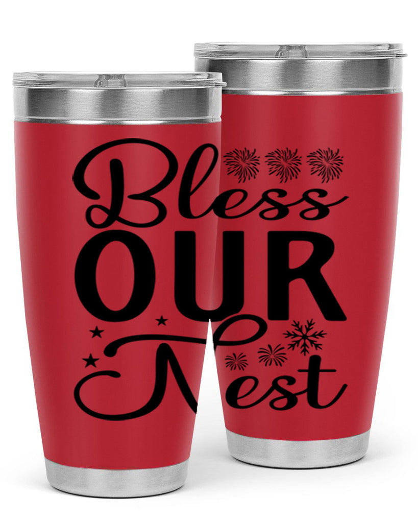 Bless Our Nest 51#- spring- Tumbler