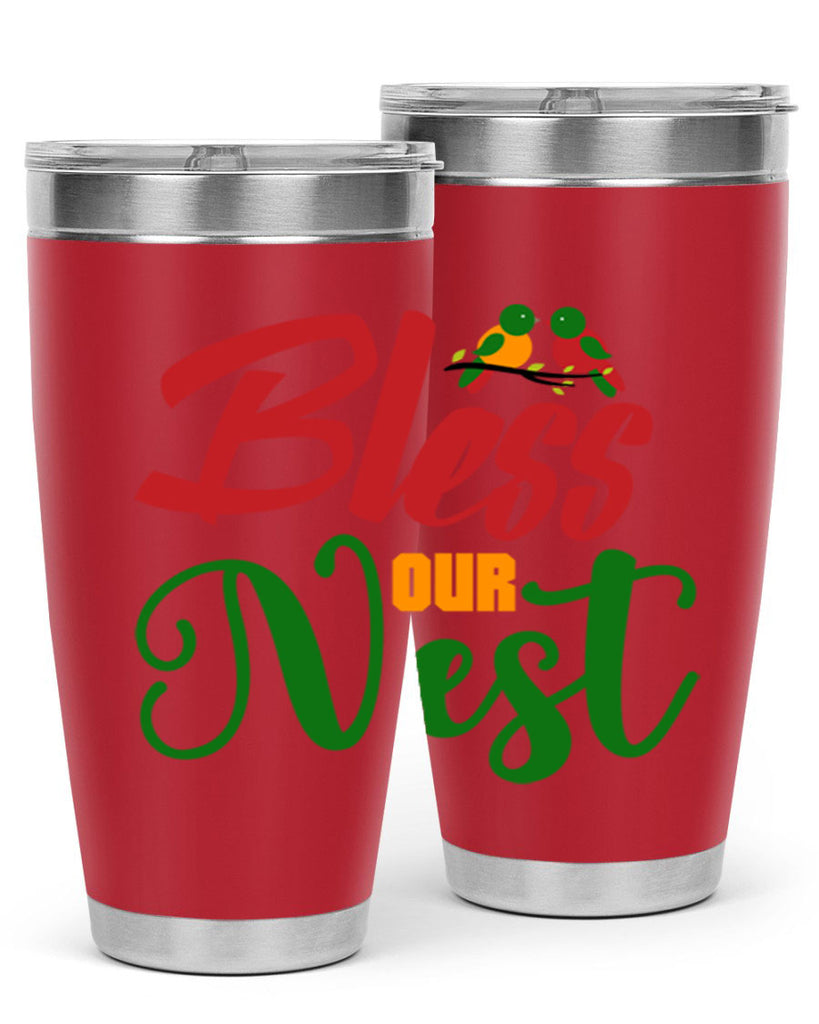 Bless Our Nest 67#- spring- Tumbler