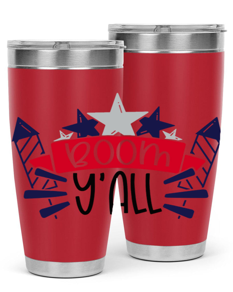 Boom Yall Style 146#- Fourt Of July- Tumbler