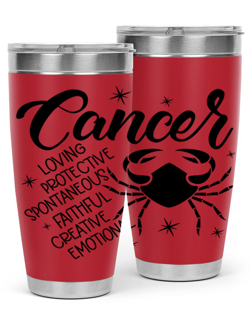 Cancer 151#- zodiac- Tumbler