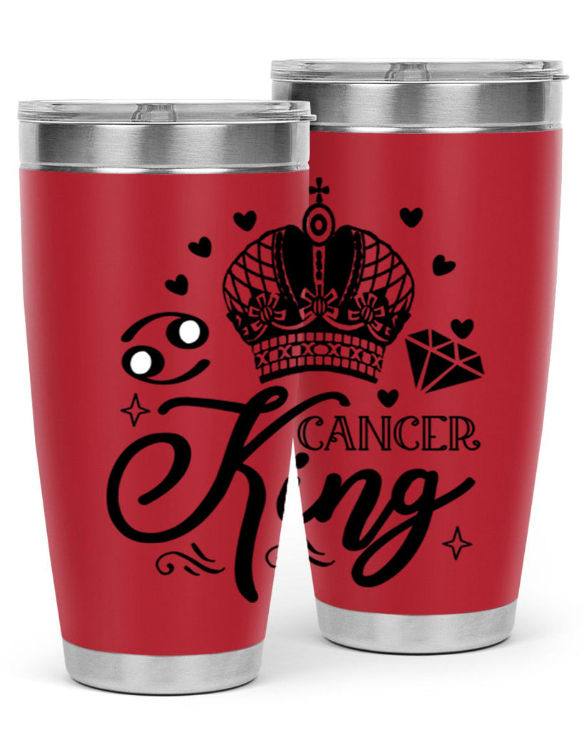 Cancer king 158#- zodiac- Tumbler