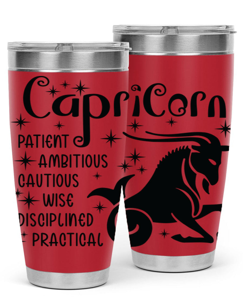 Capricorn 182#- zodiac- Tumbler