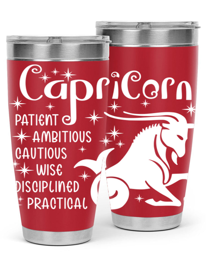 Capricorn 186#- zodiac- Tumbler