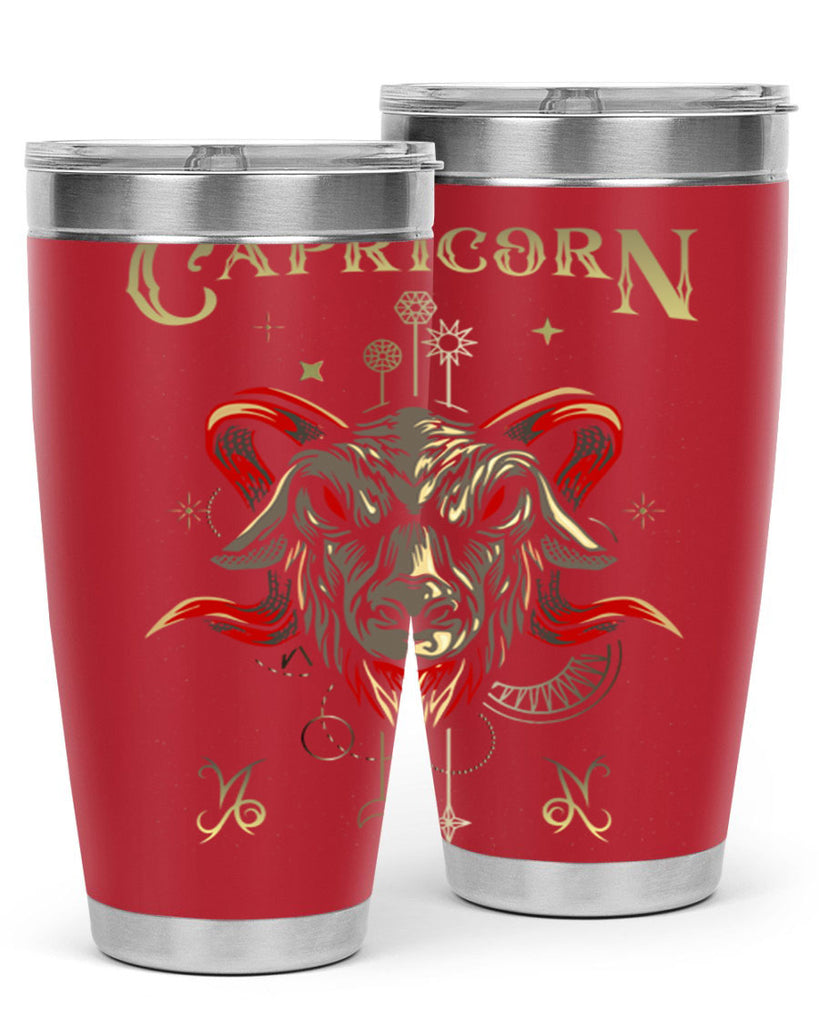 Capricorn 198#- zodiac- Tumbler