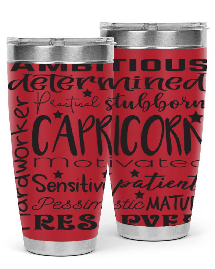 Capricorn 566#- zodiac- Tumbler
