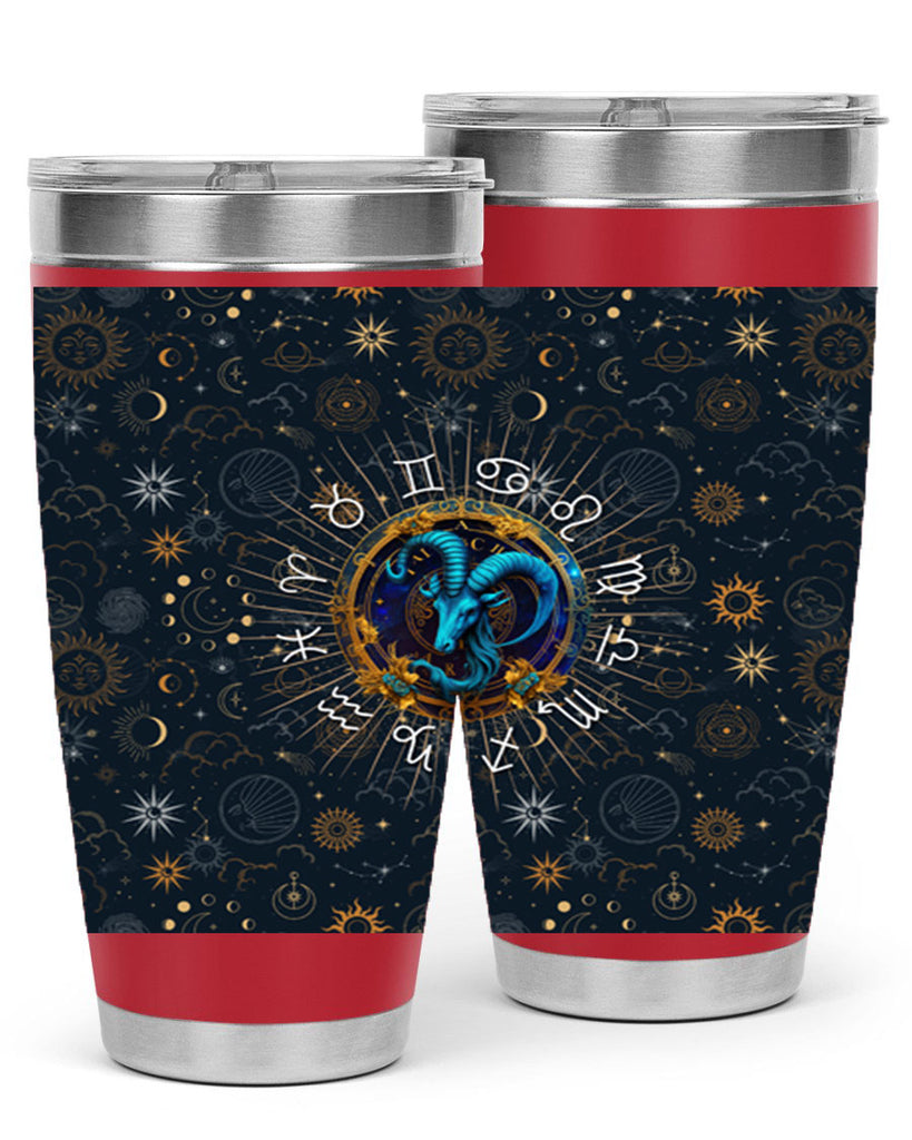 Capricorn Straight 184#- zodiac- Tumbler