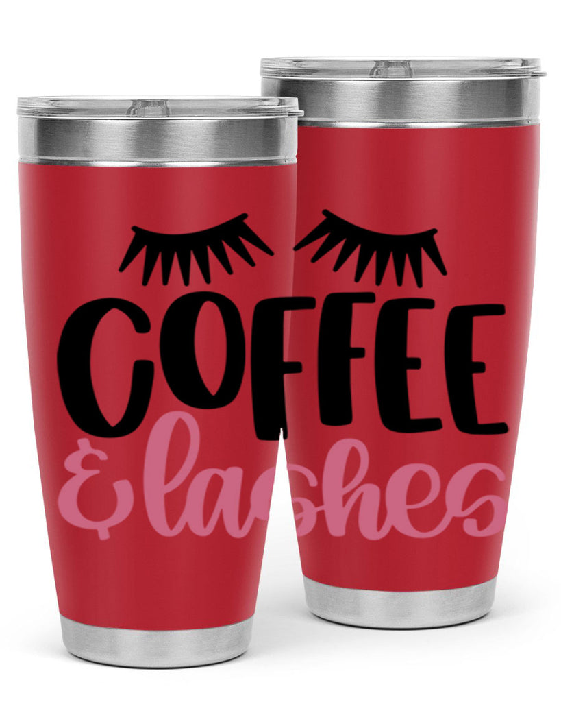 Coffee Lashes Style 110#- make up- Tumbler