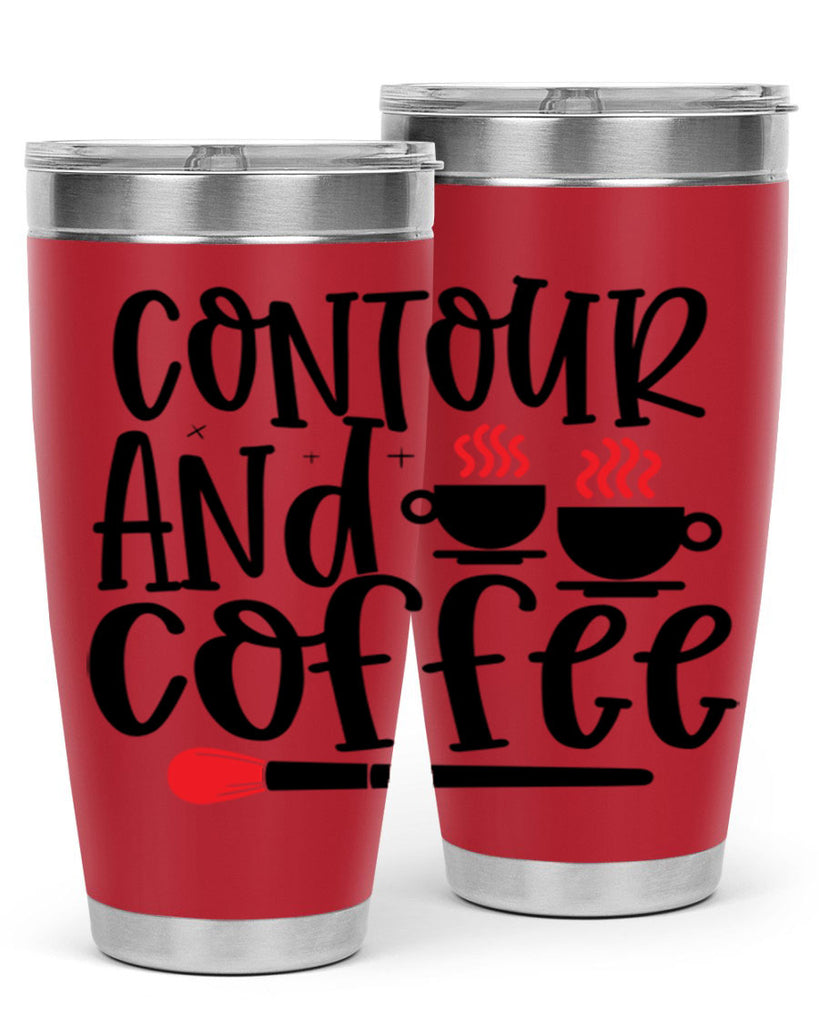 Contour And Coffee Style 242#- make up- Tumbler