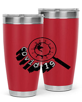 Covid Style 57#- corona virus- Tumbler
