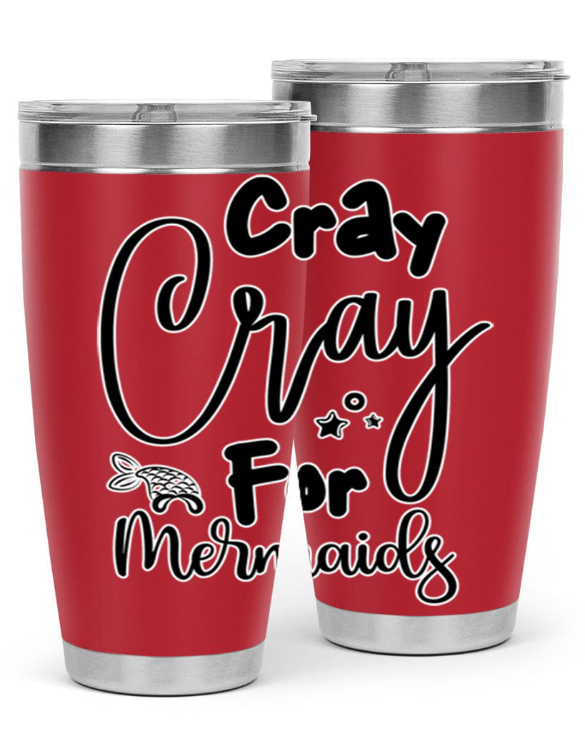 Cray Cray For Mermaids 88#- mermaid- Tumbler