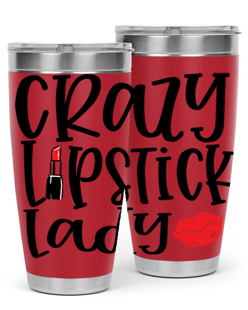 Crazy Lipstick Lady Style 240#- make up- Tumbler