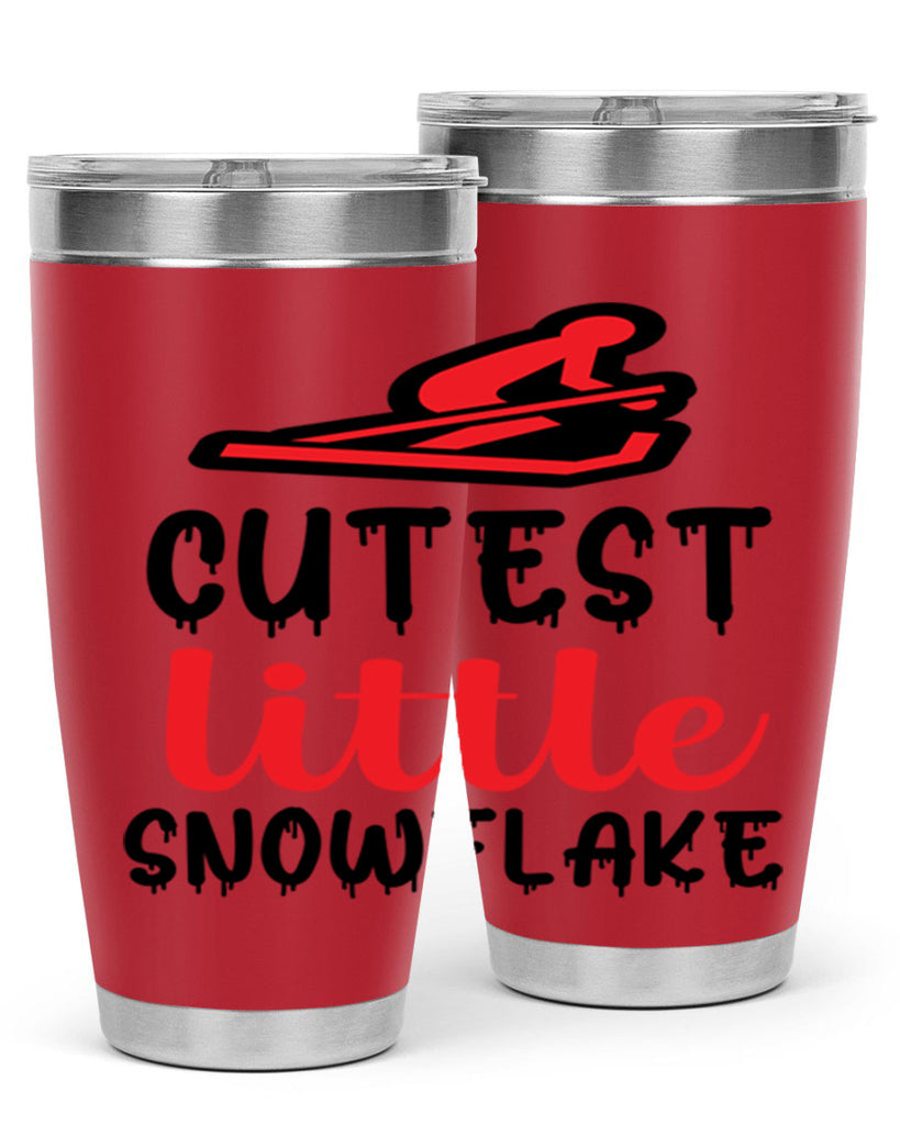 Cutest little snowflake 87#- winter- Tumbler