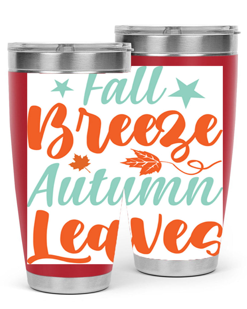 FallBreezeAutumnLeaves 147#- fall- Tumbler