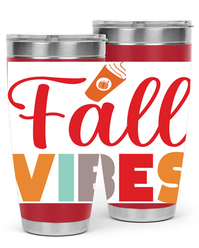FallVibesdesign 166#- fall- Tumbler