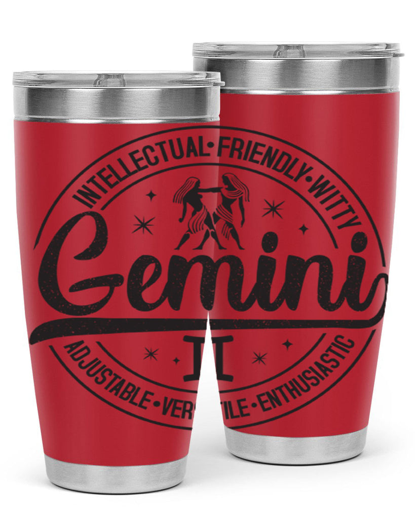 Gemini 225#- zodiac- Tumbler