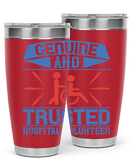 Genuine and Trusted Hospital Volunteer Style 2#- volunteer- Tumbler