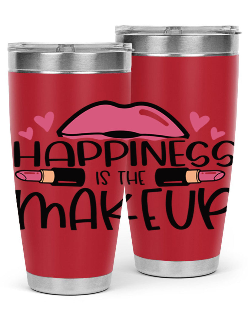 Hapiness Is The Makeup Style 95#- make up- Tumbler