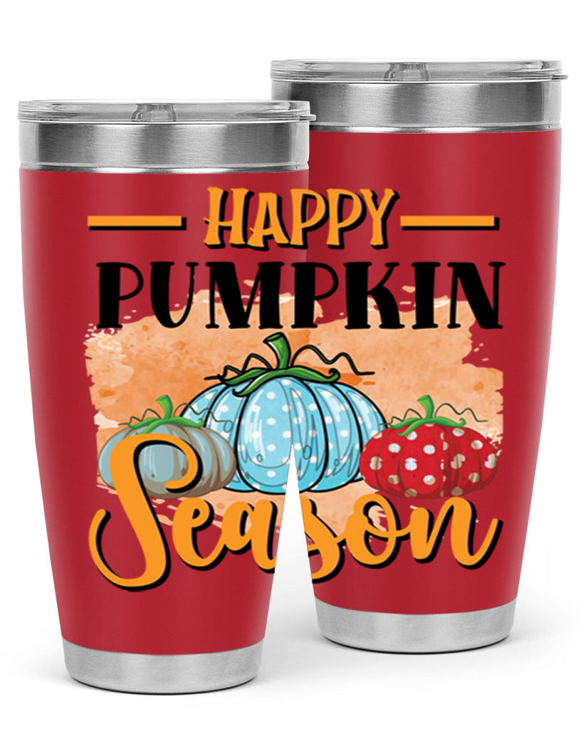 Happy pumpkin season 240#- fall- Tumbler