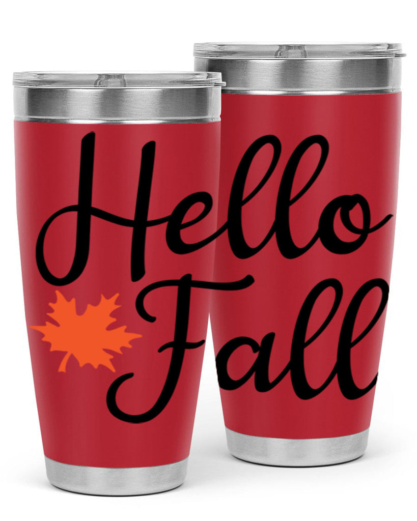 Hello Fall 274#- fall- Tumbler