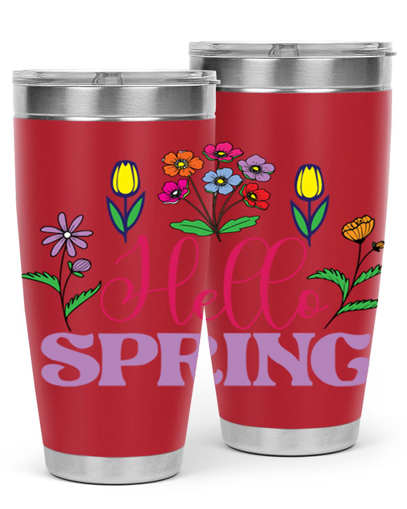 Hello Spring  233#- spring- Tumbler
